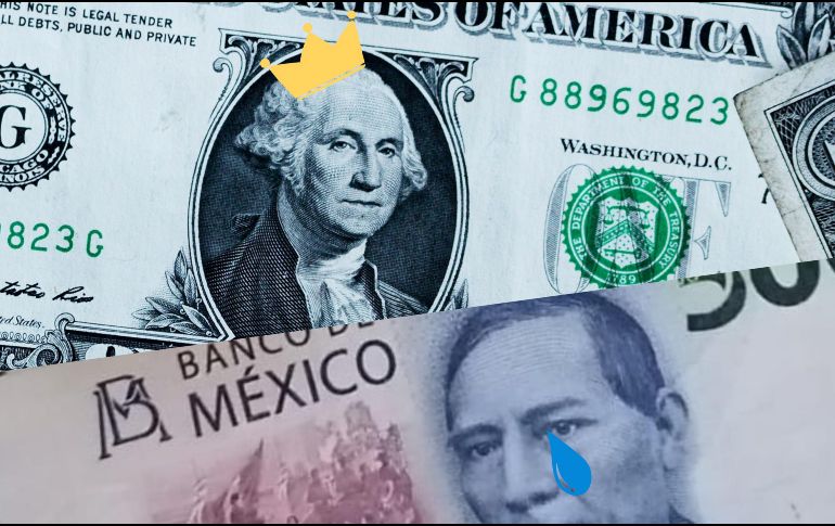 La ligera caída del precio del peso ante el dólar se debe una agenda económica sin indicadores relevantes. UNSPLASH / A. Grey / ESPECIAL / F. Flores