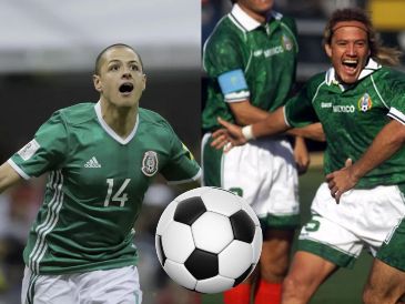 Este es el top 5 máximos goleadores mexicanos en Mundiales. EFE / AP / ARCHIVO
