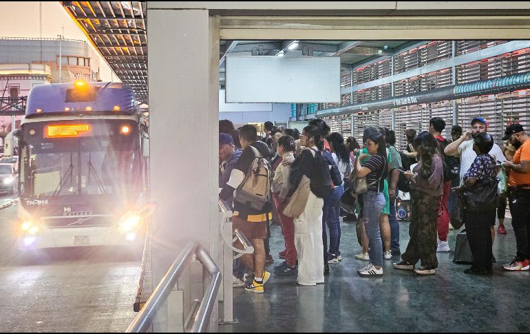 A lo largo de la tarde te iremos informando de algún otro retraso o modificación que se registre en la ciudad, por lo que te recomendamos mantenerte informado. EL INFORMADOR/ ARCHIVO