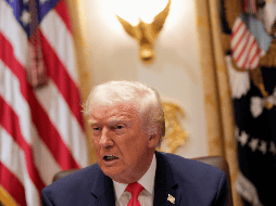 Trump señaló que México aún debe más de 800.000 acres-pies de agua acumulados en los últimos cinco años. AP/ J. Demaree