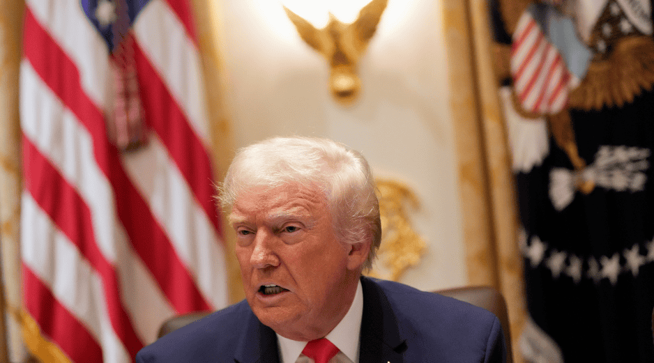 Trump señaló que México aún debe más de 800.000 acres-pies de agua acumulados en los últimos cinco años. AP/ J. Demaree