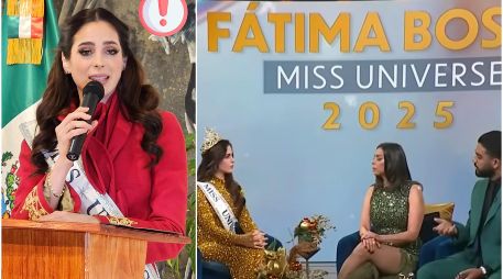 Entrevistadores de Telemundo revelaron que Fátima Bosch los abandonó durante una entrevista. EFE / ARCHIVO / ESPECIAL YouTube La Mesa Caliente