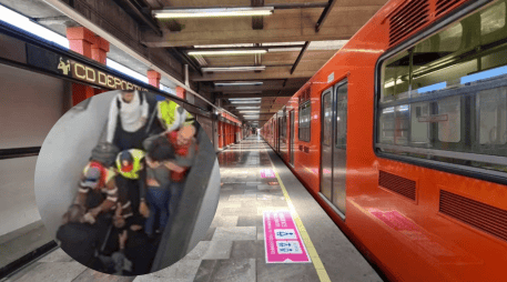 el Metro hizo un llamado a los pasajeros para usar correctamente las escaleras eléctricas y así evitar nuevos accidentes. SUN / ESPECIAL / CANVA