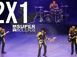 Estos cinco conciertos de la Arena Guadalajara se encuentran al 2x1 solo por hoy 3 de diciembre. EL INFORMADOR / ARCHIVO