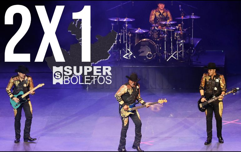 Estos cinco conciertos de la Arena Guadalajara se encuentran al 2x1 solo por hoy 3 de diciembre. EL INFORMADOR / ARCHIVO