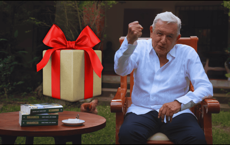 Para esta compra masiva de libros del expresidente, Adán Augusto se habrían gastado 7 millones 804 mil 160 pesos. FACEBOOK / Andrés Manuel López Obrador
