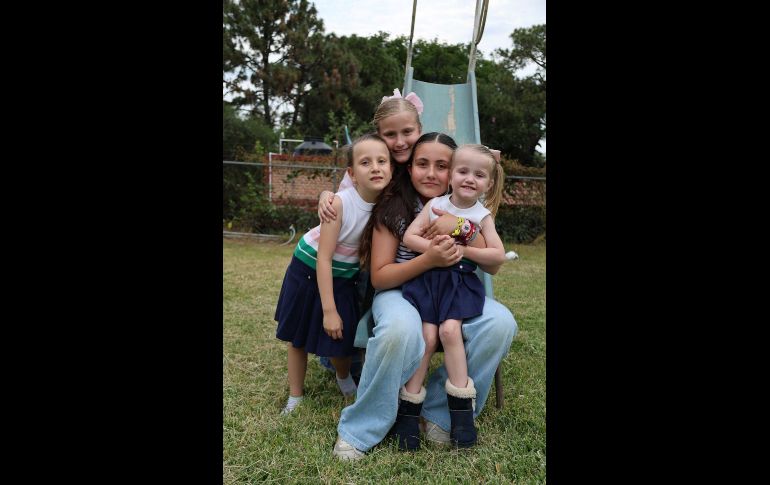 Alegra, Isabela, Valentina y Dominica Javelly Rivas. GENTE BIEN JALISCO / E. Escamilla
