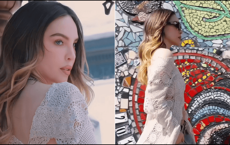 Belinda genera polémica por video promocional del gobierno de Puebla. ESPECIAL / IG / @visit_puebla