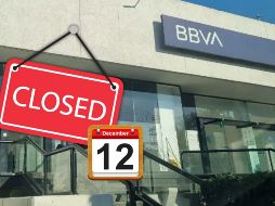 La Ley Federal del Trabajo establece que los bancos deben cerrar en días festivos oficiales.  EL INFORMADOR/ARCHIVO