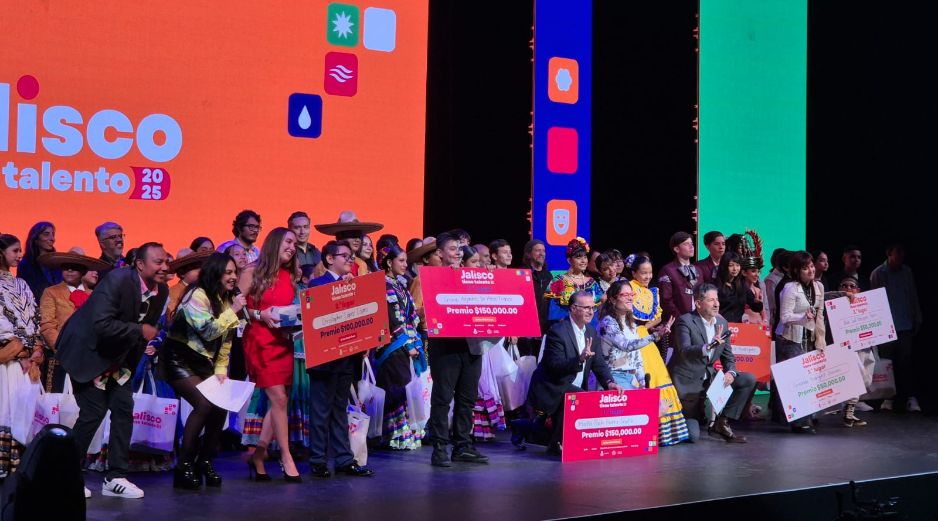 Tras la deliberación del jurado, se determinó a las y los ganadores de la tercera edición de Jalisco tiene Talento. EL INFORMADOR / R. BOBADILLA