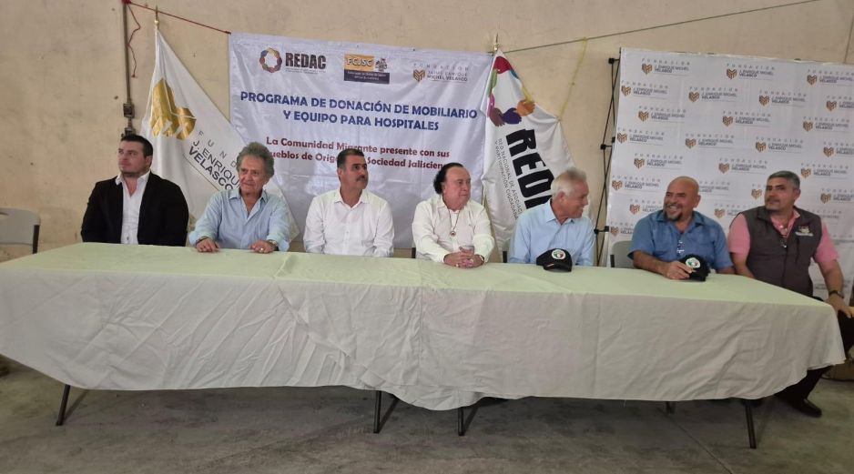 Jaime Enrique Michel Velasco, presidente de la Fundación y de Redac, agradeció a los paisanos por este gesto de generosidad. ESPECIAL