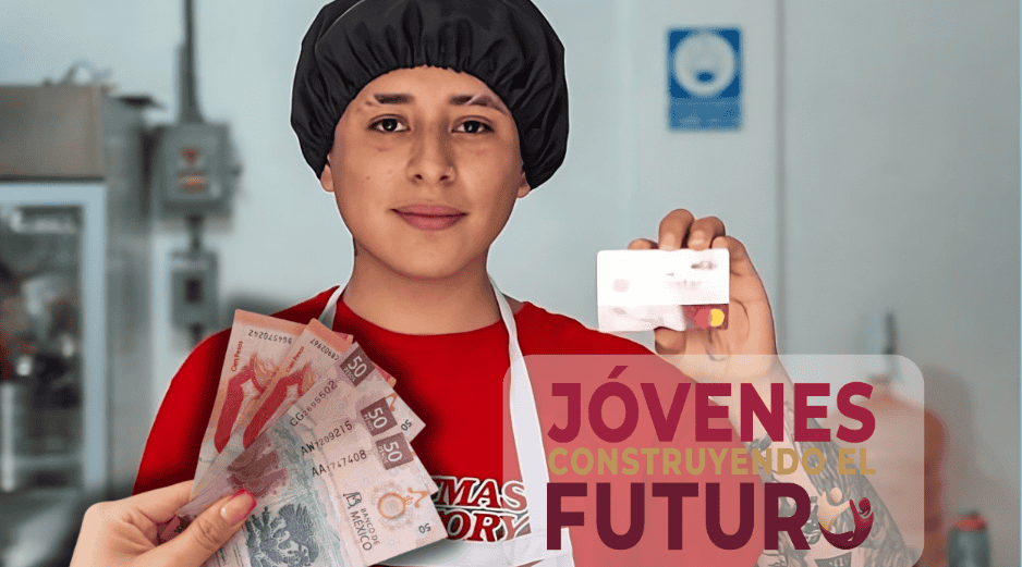 Con Jóvenes Construyendo el Futuro, el Gobierno de México otorga a los beneficiarios una beca mensual y seguro médico. ESPECIAL/Programas para el Bienestar