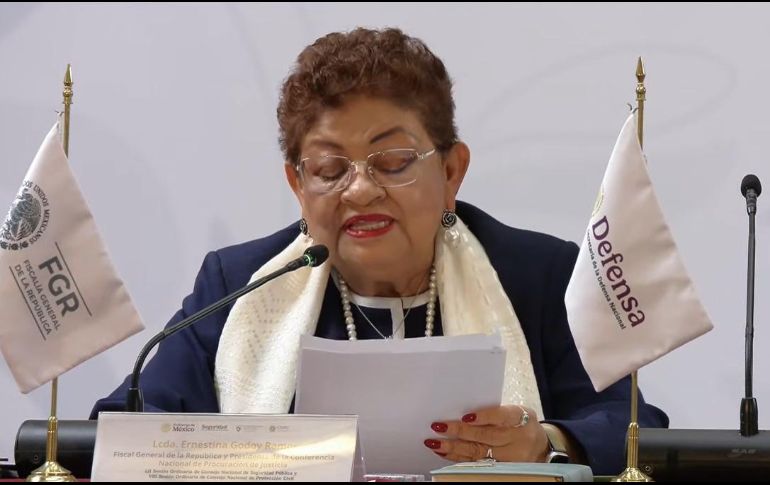 La fiscal Ernestina Godoy señaló que la autonomía de la FGR será un principio rector de su gestión. ESPECIAL