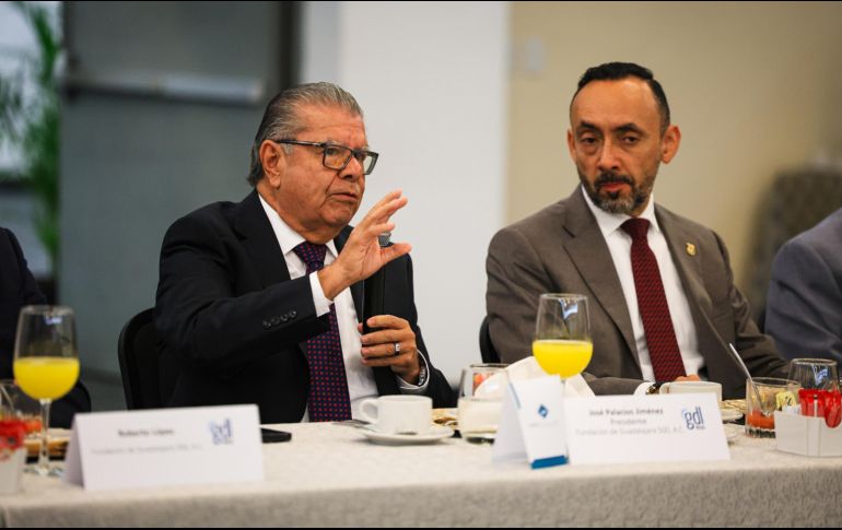 José Palacios Jiménez destaca la coordinación para impulsar infraestructura urbana en Jalisco. EL INFORMADOR/J.ACOSTA