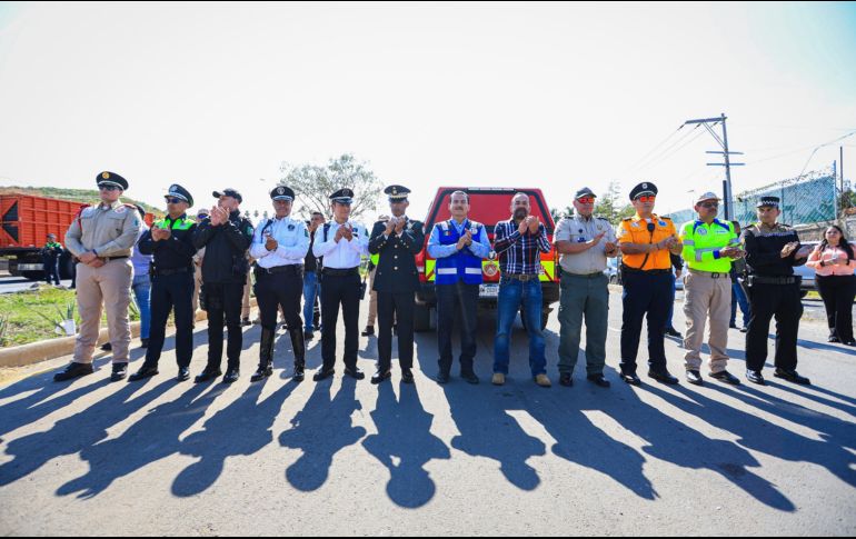 En total el municipio desplegará 983 elementos y 131 unidades de las cuatro dependencias. EL INFORMADOR/J.ACOSTA