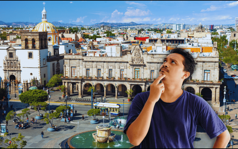 La probabilidad de lluvia este jueves en Guadalajara es prácticamente nula. Se espera un ligero descenso de temperatura mañana sábado. ESPECIAL / CANVA