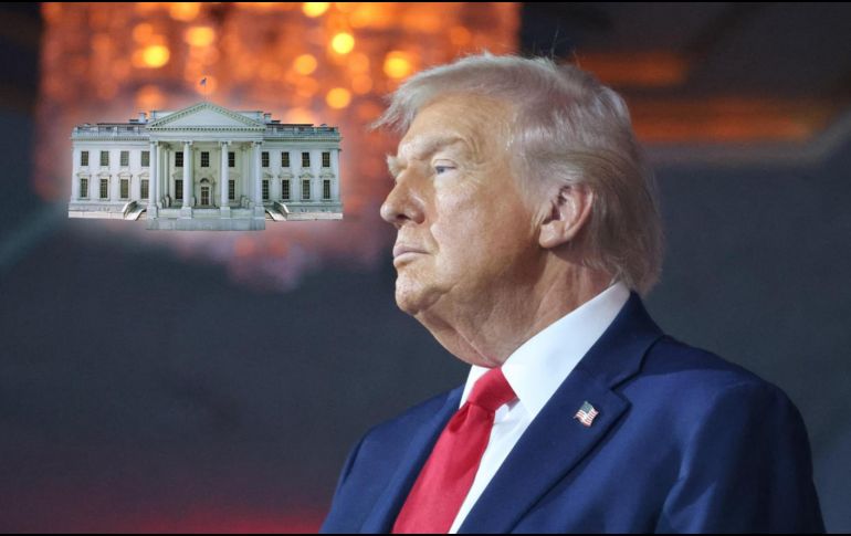 Trump ha ordenado apresurar las obras del salón de baile en la Casa Blanca. EFE / ARCHIVO