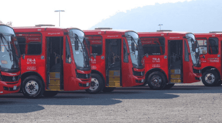 Diego Monraz y Pablo Lemus, coincidieron en resaltar que habrá una mejora en la frecuencia del paso transporte público. EL INFORMADOR / A. NAVARRO