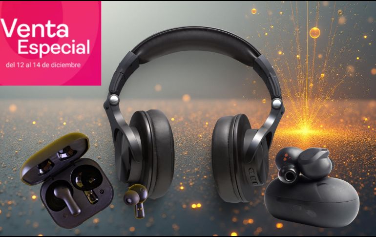 Con precios que van desde los 399 hasta los 999 pesos, la Venta Especial de Liverpool demuestra que es posible encontrar audífonos inalámbricos de calidad sin romper el presupuesto. ESPECIAL / CANVA