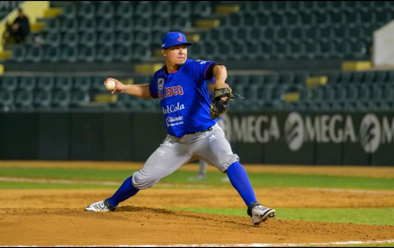 Ronaldo Medrano se anotó la victoria tras lanzar por siete entradas. CORTESÍA/Cañeros de Los Mochis