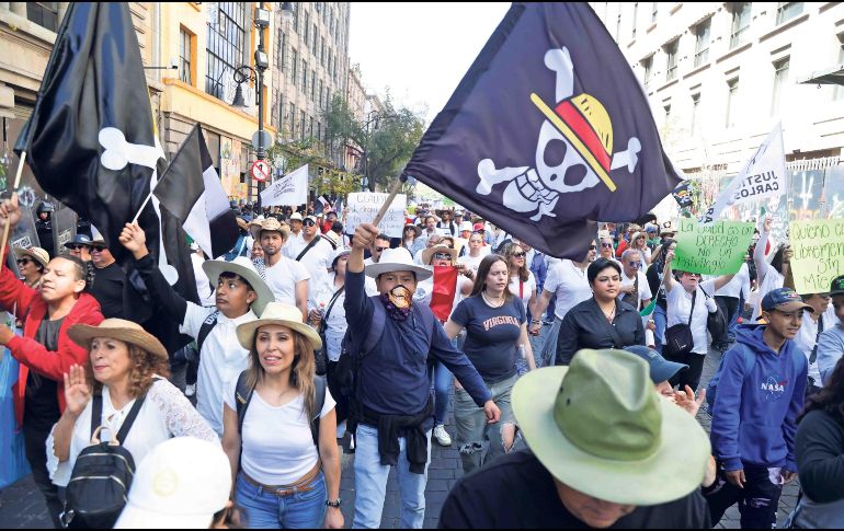 El secretario de Seguridad Ciudadana (SSC)  invitó a la gente a que se conduzca de manera pacífica en la marcha de la Generación Z. SUN / ARCHIVO