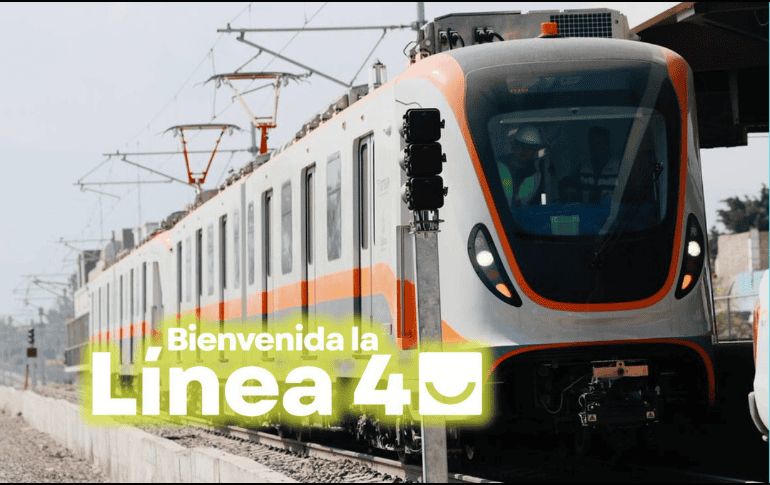 Se estima que más de 108 mil personas utilicen diariamente la Línea 4 del Tren Ligero desde su semana inaugural. ESPECIAL/Gobierno de Tlajomulco