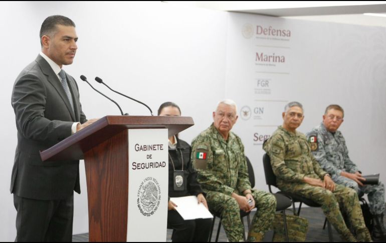 García Harfuch declaró que la investigación inicial empezó por denuncias específicas por extorsión. X / @OHarfuch