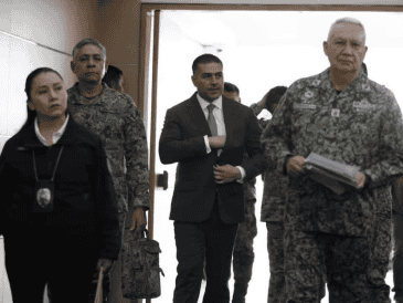 García Harfuch mencionó que la permanencia de los reos en los penales estatales podría implicar riesgos. SUN / D. SIMÓN