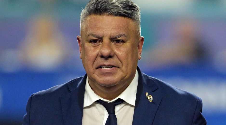 Claudio Tapia, presidente de la AFA. AFP / ARCHIVO