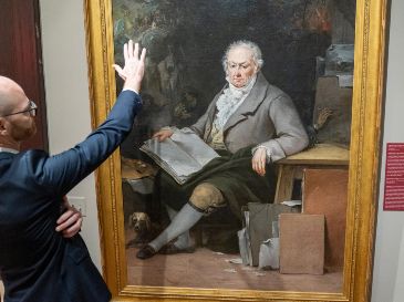 "Goya es un testigo fenomenal de las revoluciones que pasaron por el mundo", explica el director del museo. EFE / ARCHIVO
