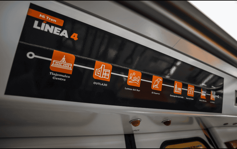 Así luce la nueva Línea 4 del Tren Ligero, inaugurada este lunes 15 de diciembre. EL INFORMADOR/A. Navarro