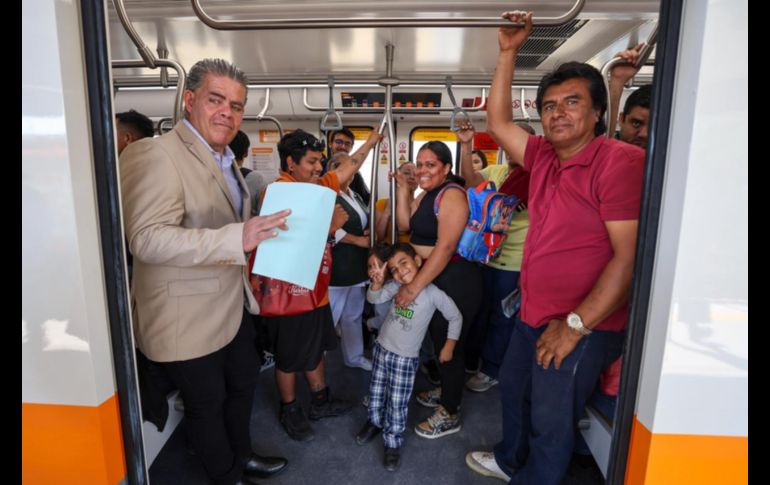 Amílcar López, director del Sistema de Tren Urbano (Siteur), recordó que durante estas primeras semanas se tendrán horarios especiales como parte del desarrollo de prueba de tiempos ya con pasajeros. EL INFORMADOR/ A. NAVARRO