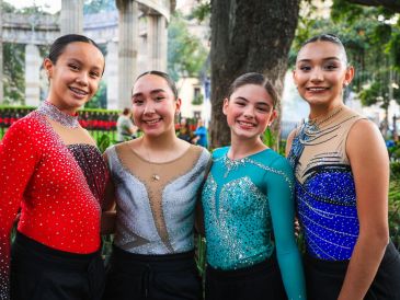 Natalia, Joanna, Suri y Alezka forman parte de la Asociación de Deportes Invernales del Estado de Jalisco. EL INFORMADOR/J.ACOSTA