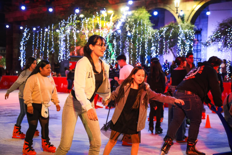 Se recomienda que los niños tengan experiencia previa en el patinaje y estén a cuidado de un adulto. EL INFORMADOR/J. Acosta&nbsp;