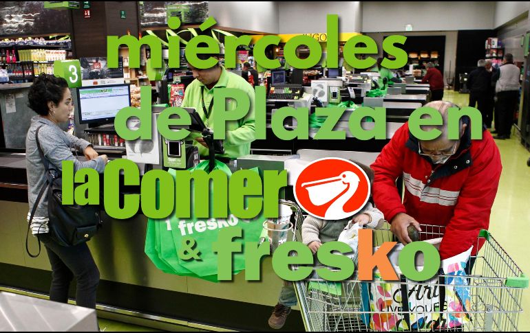 Conoce todos los descuentos por el Miércoles de Plaza en La Comer y Fresko para hoy 17 de diciembre. EL INFORMADOR / ARCHIVO