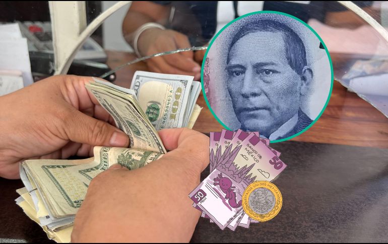 Este miércoles, el peso presentó un ligero retroceso ante el dólar; te daremos los detalles de su precio esta mañana. EL INFORMADOR / ARCHIVO / ESPECIAL / F. Flores