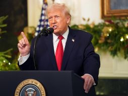 Trump ha intentado justificar su campaña de deportaciones responsabilizando erróneamente a los inmigrantes por el estado de la economía, el aumento de los precios y la criminalidad. EFE/D. Mills
