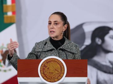 Sheinbaum planteó que la postura en contra de la intervención debería ser compartida por países suramericanos. EFE/M. Guzmán