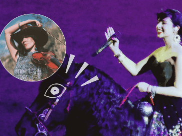 Por su parte, la violinista se pronunció de forma indirecta a través de su cuenta de TikTok, donde compartió un video tocando un tema de Nodal. ESPECIAL/IG/esmeralda_canape/ELINFORMADOR/ARCHIVO