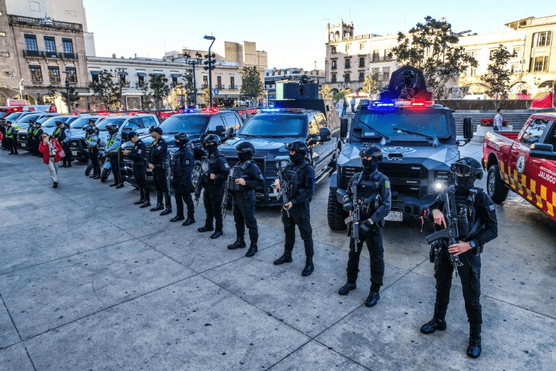 El dispositivo, afirmaron las autoridades estatales, sumará a más de 10 mil elementos de los tres órdenes de gobierno. EL INFORMADOR/A. Navarro&nbsp;