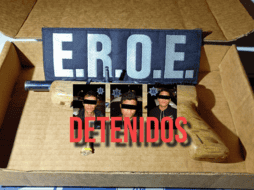 El servicio completo fue remitido ante el Agente del Ministerio Público. ESPECIAL / FACEBOOK Policía de Zapopan