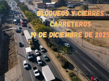 Bloqueos y cierres de carreteras en México este 19 de diciembre de 2025. EL INFORMADOR / ARCHIVO