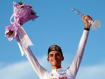 ISAAC DEL TORO. No fue un colombiano, tampoco un ecuatoriano. La figura del ciclismo latinoamericano nació en una tierra con poca relación con los caballos de acero. AFP / ARCHIVO
