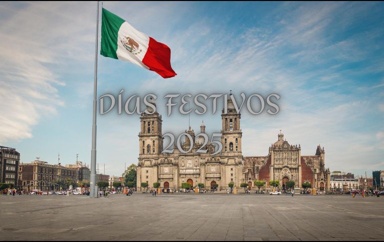 El calendario de días festivos de 2025 está a punto de concluir. ESPECIAL / CANVA