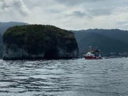 Esta playa ubicada en Puerto Vallarta representa un riesgo sanitario para uso recreativo, a diferencia del resto de las playas monitoreadas en la región. EL INFORMADOR / O. F. López