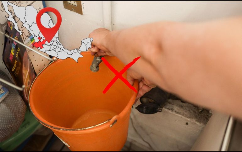 El restablecimiento completo del suministro será de manera gradual tras la conclusión de los trabajos. ESPECIAL / EL INFORMADOR y CANVA