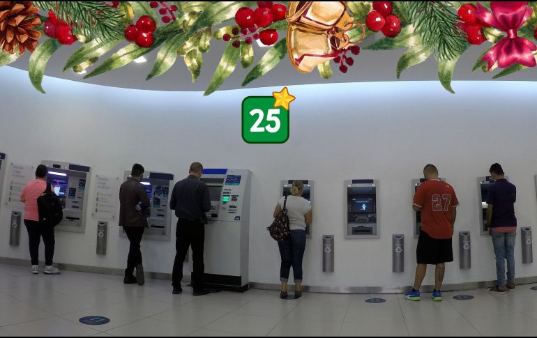 La ABM recomienda a los clientes de la banca tomar previsiones y utilizar los canales electrónicos disponibles para realizar sus operaciones durante el día festivo. ESPECIAL / EL INFORMADOR y CANVA