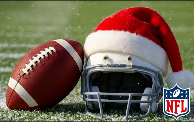 La semana 17 arrancará este jueves con tres juegos: Commanders ante Cowboys, Vikings contra Lions y como platillo estelar navideño está la visita de los Broncos a los Kansas City Chiefs. ESPECIAL / CANVA