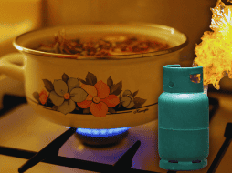 Los contenedores de gas interno LP tienen que estar lejos de las cocinas, de los boilers, de cualquier fuente de fuego. ESPECIAL / CANVA