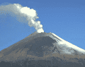 El día de hoy, el Popocatépetl emitió 16 exhalaciones de baja intensidad acompañadas de vapor de agua gases volcánicos y ligeras cantidades de ceniza. CAPTURA DE PANTALLA / cenapred.unam.mx
